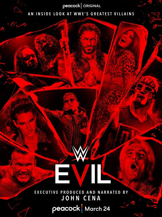 1000 piece jigsaw puzzle for tv poster: WWE Evil