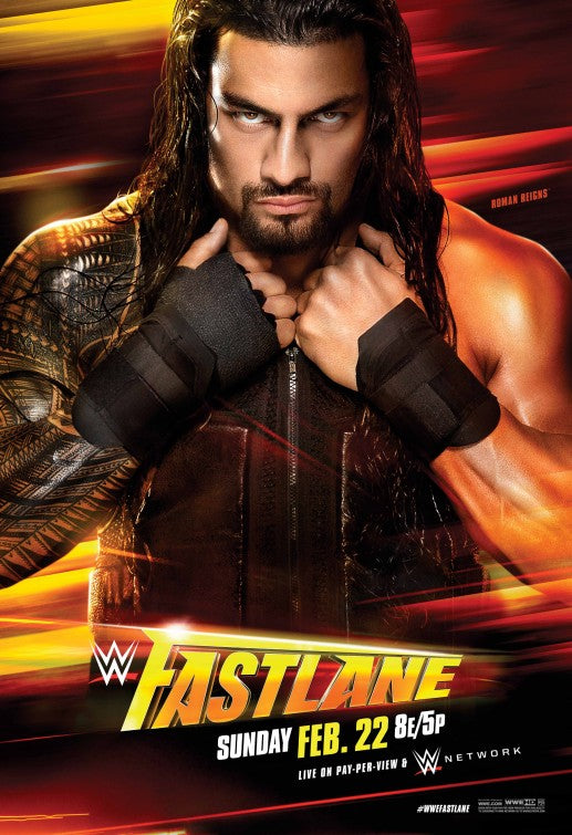 1000 piece jigsaw puzzle for tv poster: WWE: Fastlane