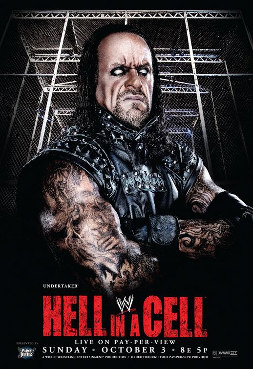 1000 piece jigsaw puzzle for tv poster: WWE: Hell in a Cell