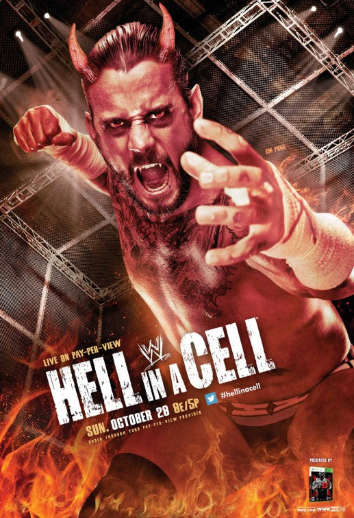 1000 piece jigsaw puzzle for tv poster: WWE: Hell in a Cell, ver2