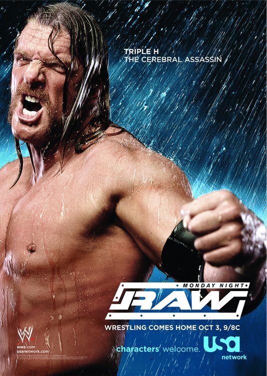 1000 piece jigsaw puzzle for tv poster: WWE Monday Night RAW, ver2