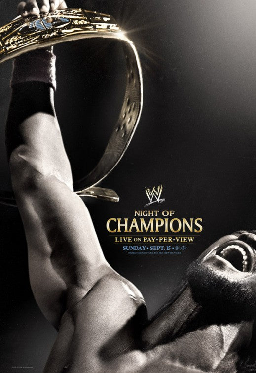 1000 piece jigsaw puzzle for tv poster: WWE: Night of Champions, ver2