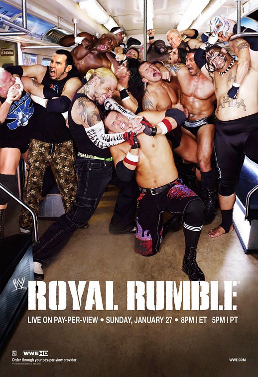 1000 piece jigsaw puzzle for tv poster: WWE Royal Rumble