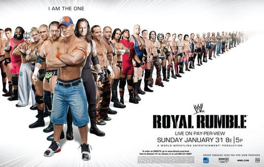 1000 piece jigsaw puzzle for tv poster: WWE Royal Rumble, ver3