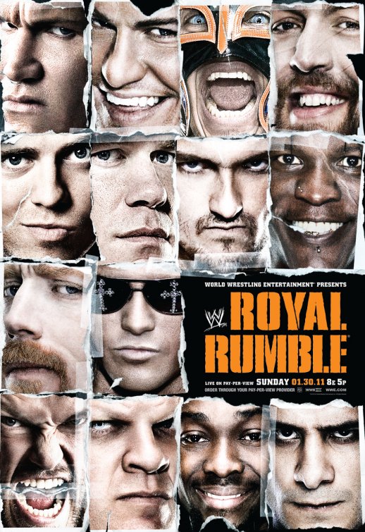 1000 piece jigsaw puzzle for tv poster: WWE Royal Rumble, ver4