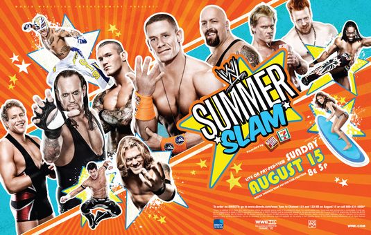 1000 piece jigsaw puzzle for tv poster: WWE Summerslam, ver4