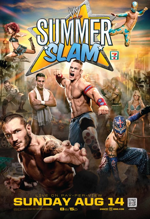 1000 piece jigsaw puzzle for tv poster: WWE Summerslam, ver5