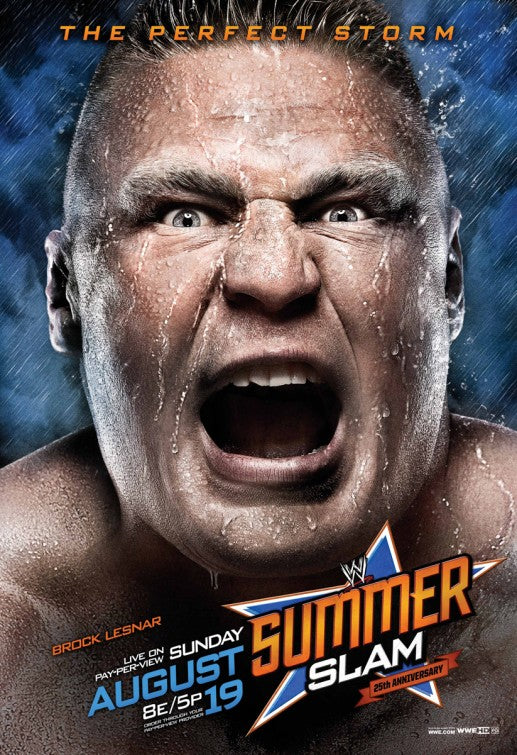 1000 piece jigsaw puzzle for tv poster: WWE Summerslam, ver7