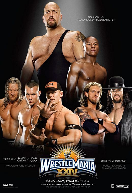 1000 piece jigsaw puzzle for tv poster: WWE Wrestlemania