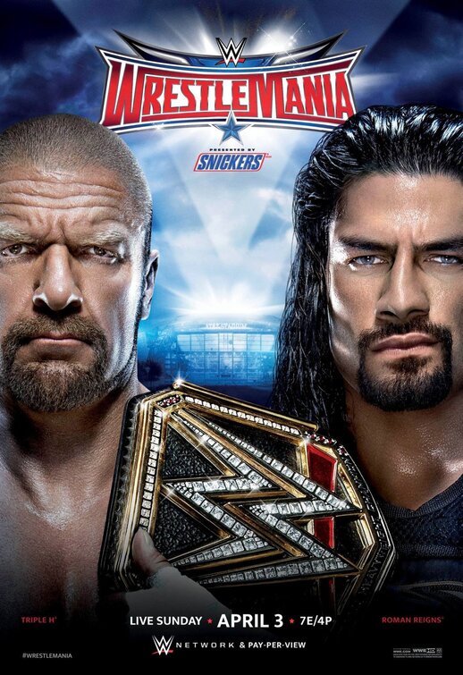 1000 piece jigsaw puzzle for tv poster: WWE Wrestlemania, ver11