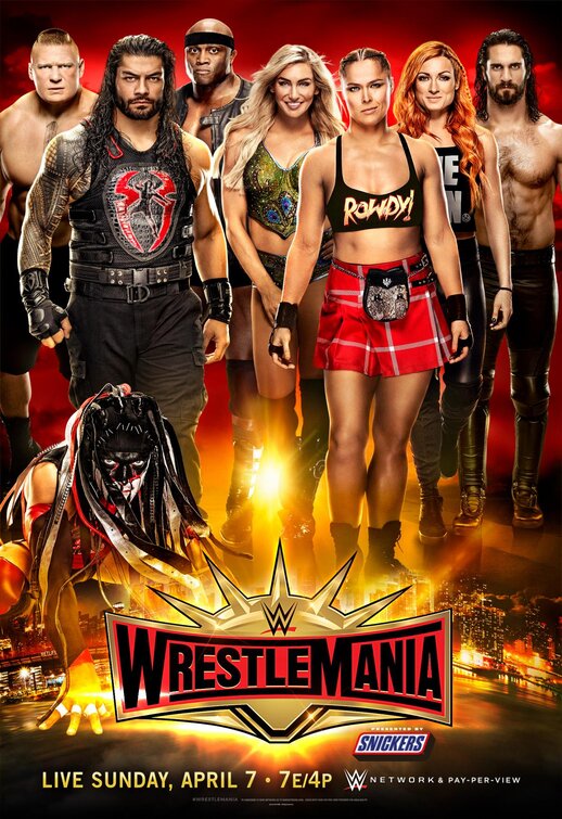 1000 piece jigsaw puzzle for tv poster: WWE Wrestlemania, ver14