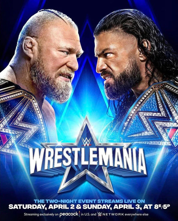 1000 piece jigsaw puzzle for tv poster: WWE Wrestlemania, ver16