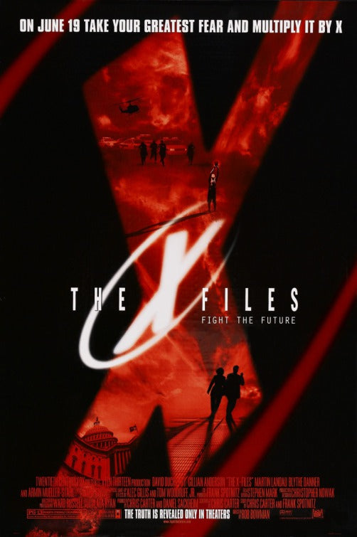 the movie poster: The X-Files (1998) ver4