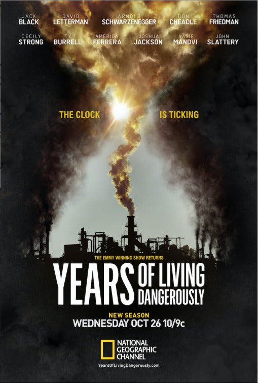 1000 piece jigsaw puzzle for tv poster: Years of Living Dangerously