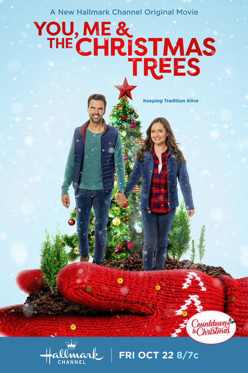 1000 piece jigsaw puzzle for tv poster: You, Me & The Christmas Trees