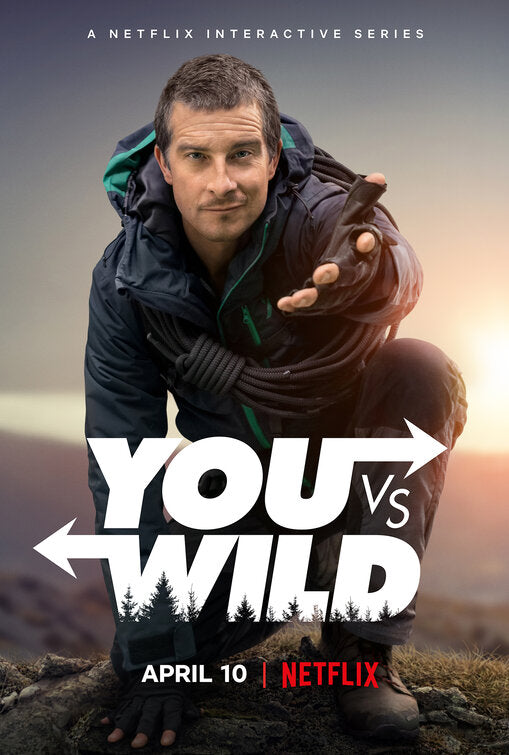 1000 piece jigsaw puzzle for tv poster: You vs. Wild