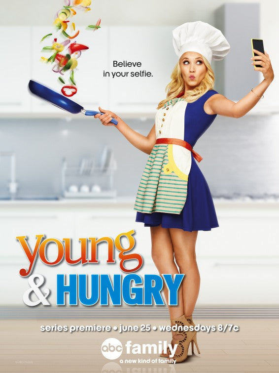 1000 piece jigsaw puzzle for tv poster: Young & Hungry