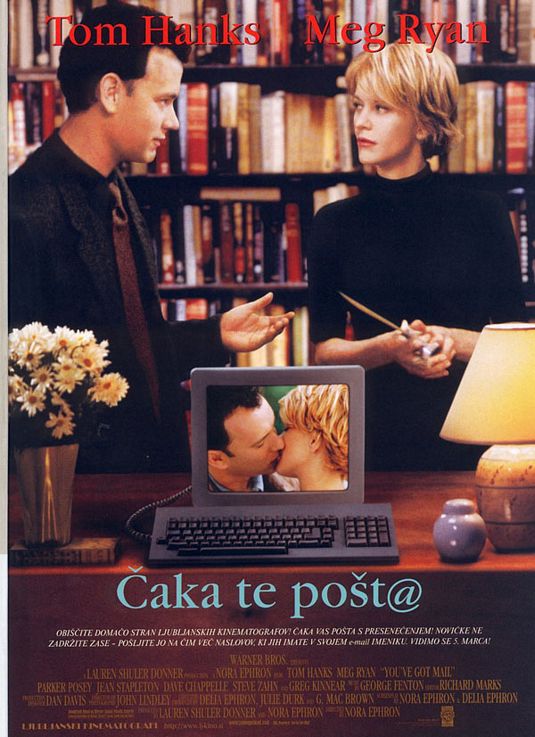 the movie poster: You've Got Mail (1998) ver2