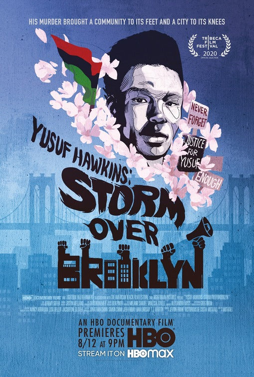 1000 piece jigsaw puzzle for tv poster: Yusuf Hawkins: Storm Over Brooklyn