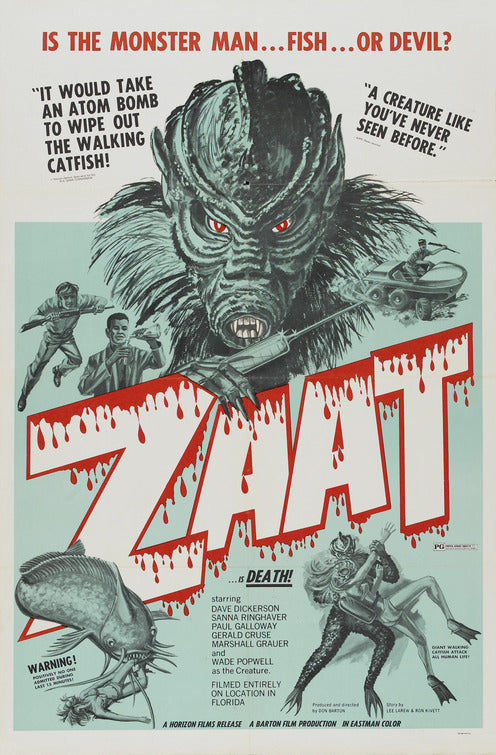 1000 piece jigsaw puzzle for the movie poster: Zaat (1971)