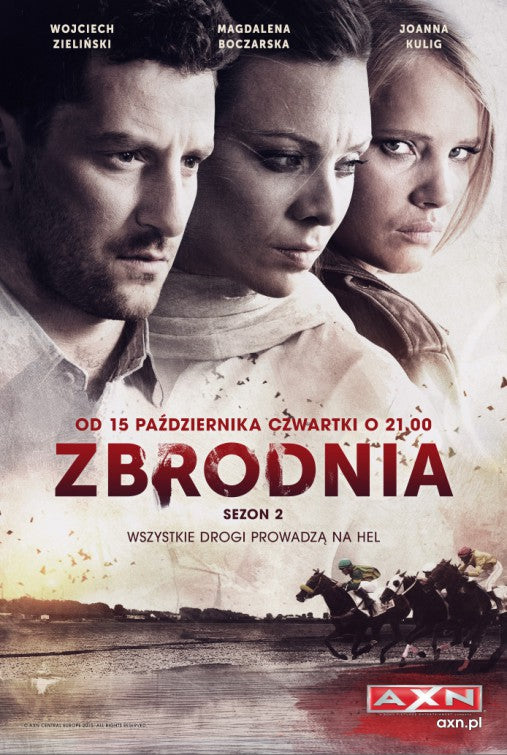 1000 piece jigsaw puzzle for tv poster: Zbrodnia, ver2