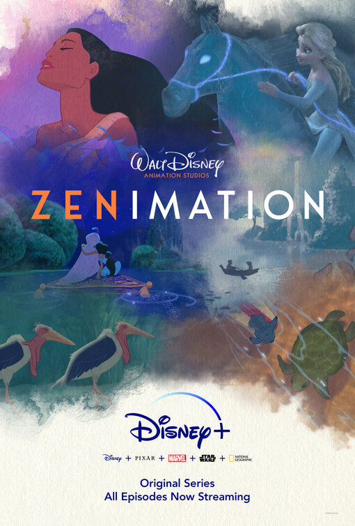 1000 piece jigsaw puzzle for tv poster: Zenimation