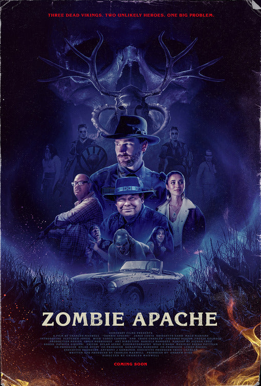 1000 piece jigsaw puzzle for the movie poster: Zombie Apache (2024)