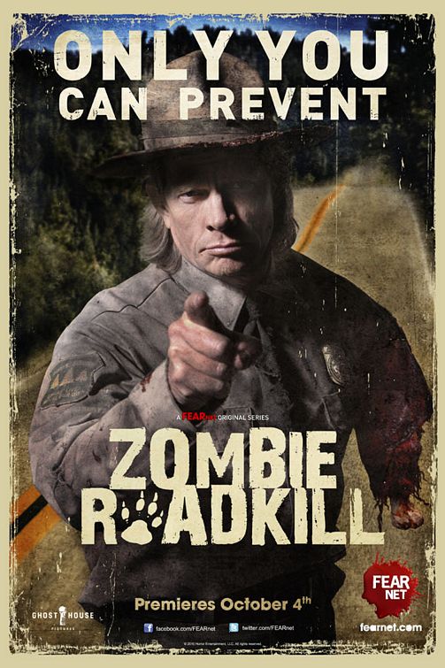 1000 piece jigsaw puzzle for tv poster: Zombie Roadkill